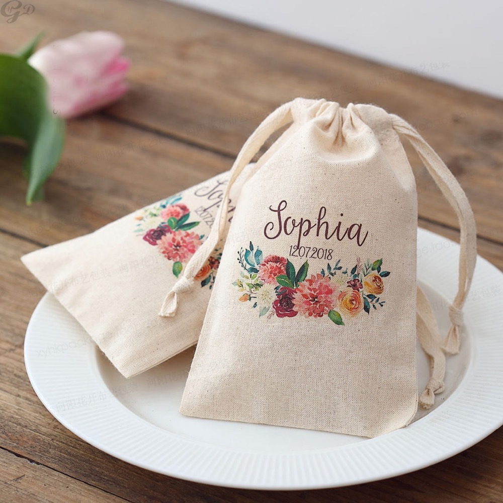 Baby Clothing Name - 100 adet Özel Ad Logo Düğün