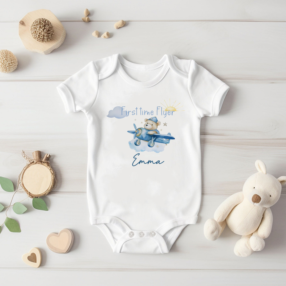 Baby Clothing Name - Özel ad Frist zaman Flyer &
