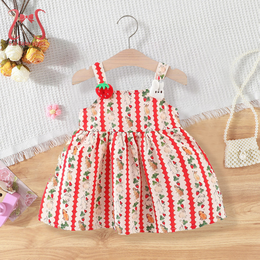 Baby Clothing H&M - Moda Bebek Kız yaz elbisesi Sevimli