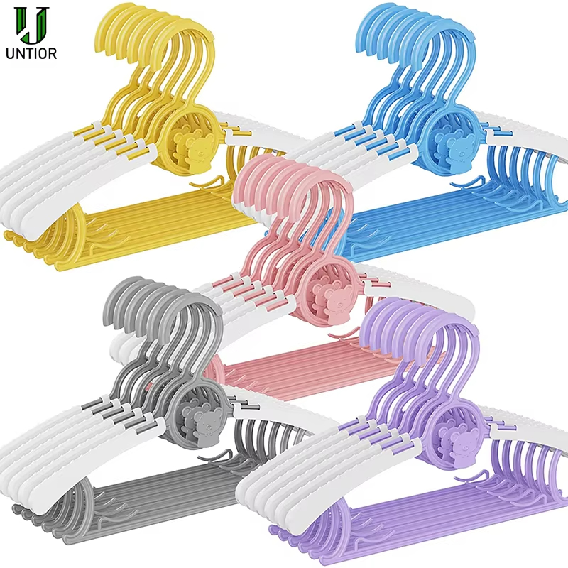 Baby Clothing Organizer - 10 paket kaymaz bebek elbise askısı