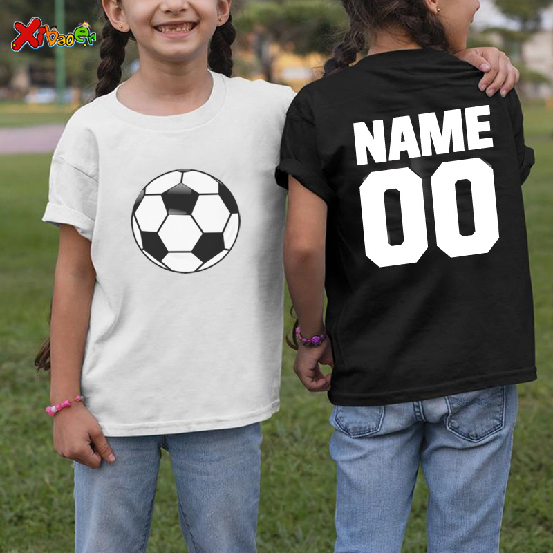 Baby Clothing Name - Çocuklar TShirt futbol 2021 erkek kız