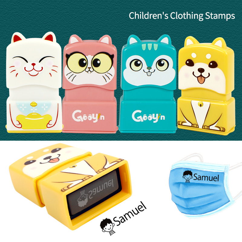 Baby Clothing Name - Kişiselleştirilmiş İsim Damgası Boyaları Kişisel Öğrenci