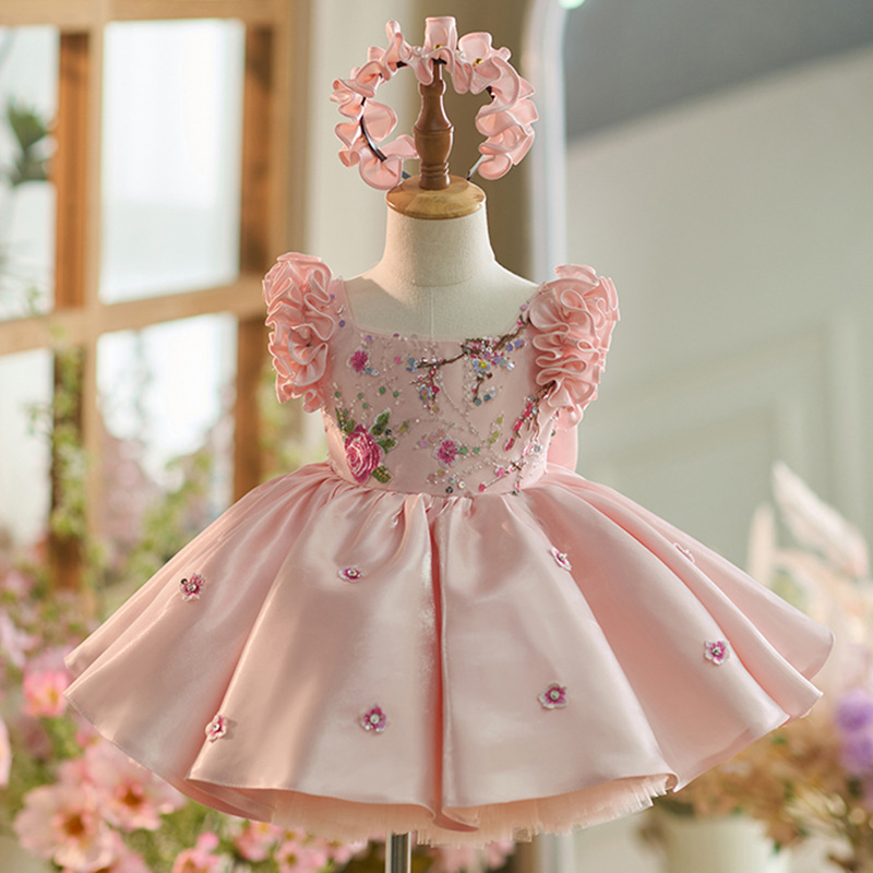 Baby Clothing High End - Yeni Bebek Lüks Elbisesi 0-4 Yaş