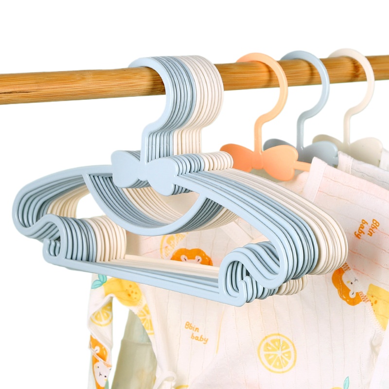 Baby Clothing Organizer - 5-50 adet bebek askıları plastik çocuk