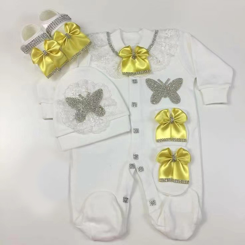4 adet Hoş Geldiniz Ev Romper  - Baby Clothing Name incelemesi ve fiyatı