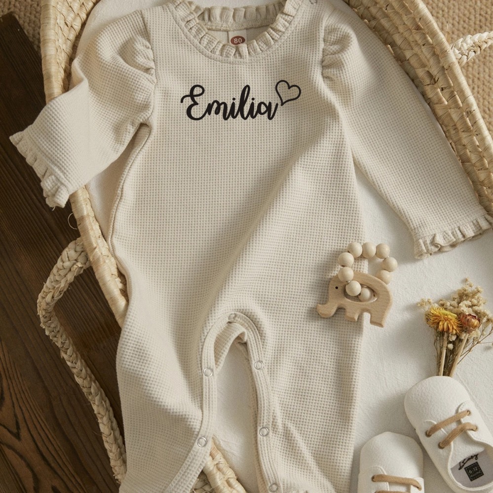 Kişiselleştirilmiş yürümeye ba - Baby Clothing Name incelemesi ve fiyatı