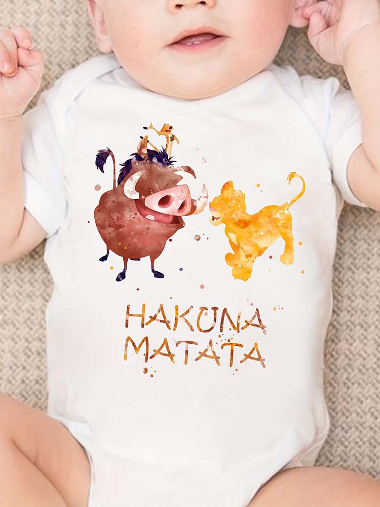 Karikatür HAKUNA MATATA Aslan  - Baby Clothing Clearance incelemesi ve fiyatı